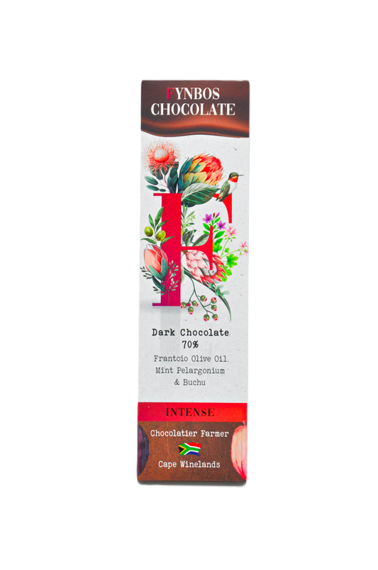 FYNBOS-F chocolate slab, 70% dark, Intense