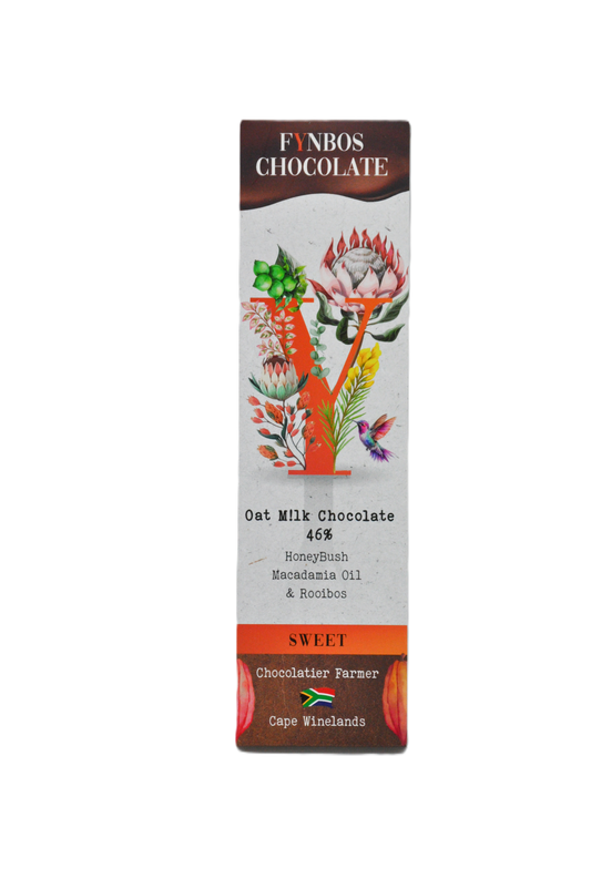 FYNBOS-Y chocolate slab, 46% oat milk, Sweet