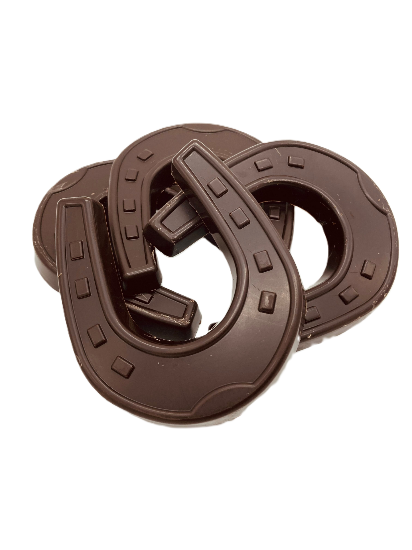 Horse Shoes (box of 4), 46% oat milk chocolate